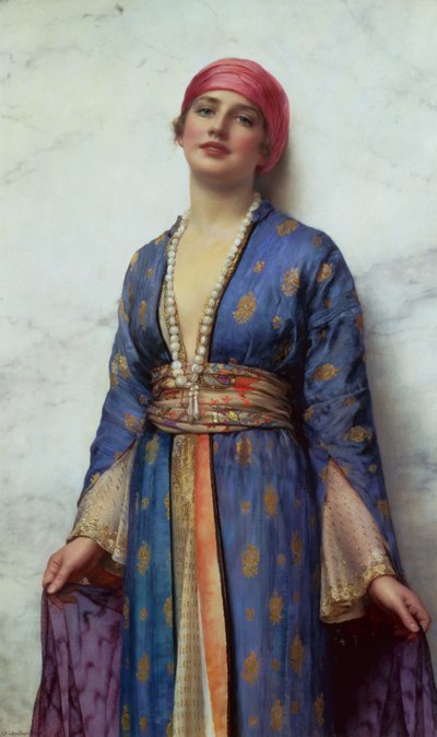 アラビアンナイトのやせめん（キャンバスに油彩） 作： William Clark Wontner