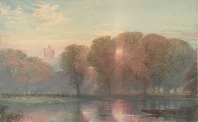 ダチェットからのウィンザー、1870-78年。 作： William Collingwood Smith