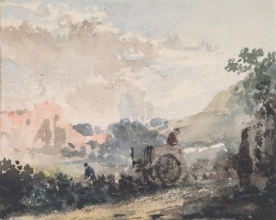 paisagem com carrinho 作： William Collins