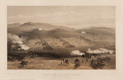 カーディガン伯爵、1855年の軽旅団の担当 作： William Crimea Simpson