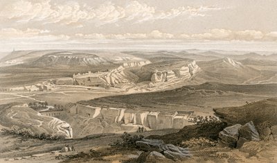 インカーマンと洞窟の街の遺跡 作： William Crimea Simpson