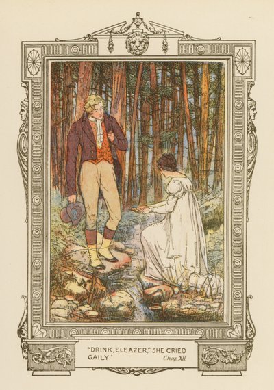 飲め、エレアゼル」（カラーリトグラフ）。 作： William Cubitt Cooke
