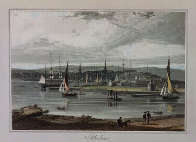 アバディーン、リチャード・アイトンによる「イギリス周辺の航海」より 作： William Daniell