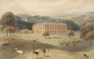 オルソープ ハウス、ノーサンプトンシャー 作： William Daniell