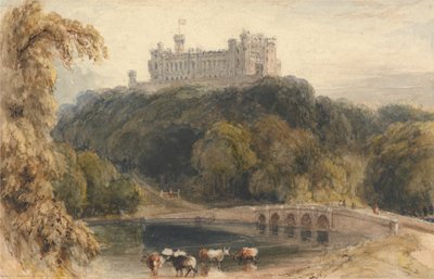 ベルボア城、ラトランド 作： William Daniell