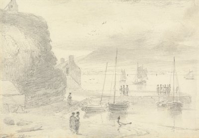 ジュラのアスケイグ港から 作： William Daniell