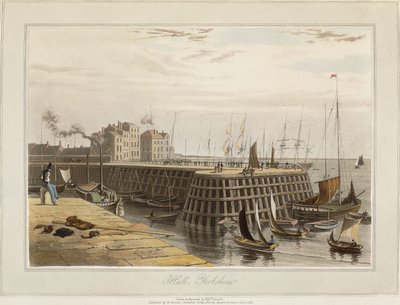 ヨークシャーのハル 作： William Daniell