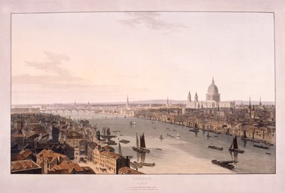 ロンドンブリッジ、1804年 作： William Daniell