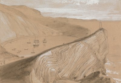 Lulworth Cove 作： William Daniell