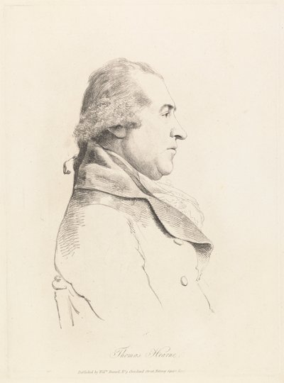 トーマス・ハーンの肖像研究 作： William Daniell