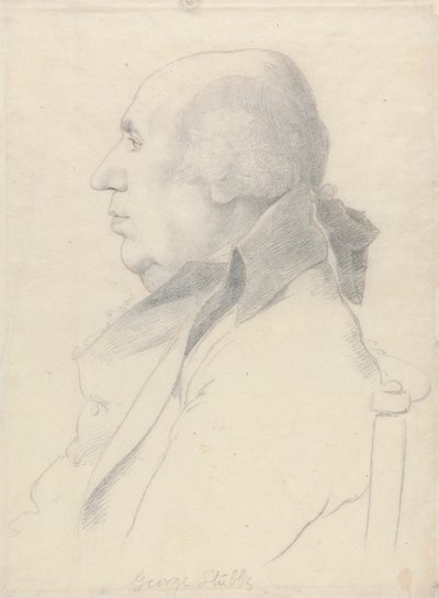 ジョージ・スタッブスの肖像 作： William Daniell