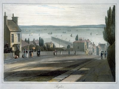 「ライド」、ワイト島、1814-1825 作： William Daniell