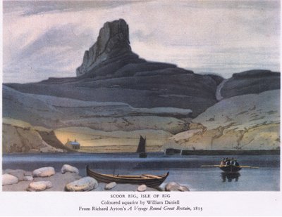 スカーアイグ、アイグ島、1945 作： William Daniell