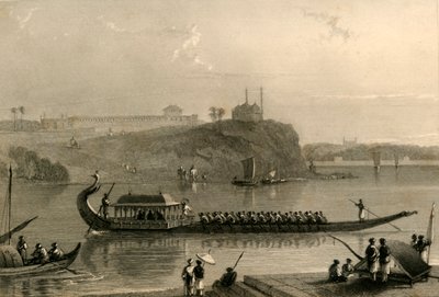 モアーパンキー、ルクノン、1835年。 作： William Daniell