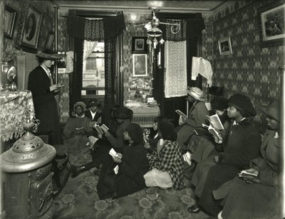 伝道委員会、ウィリアムズ夫人、136 W. 99th Street、ミスブロードティーチ、1916 作： William Davis Hassler