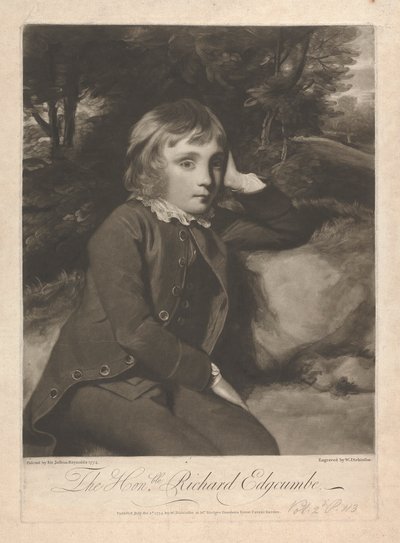 Honorável Richard Lord Edgcumbe, 1º Barão Edgcumbe 作： William Dickinson