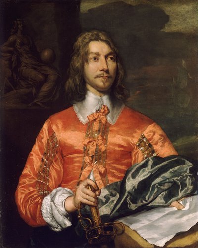 王党派の肖像 1643年頃 油彩・カンヴァス 作： William Dobson