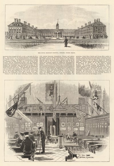 チェルシーの王立軍事病院 作： William Douglas Almond