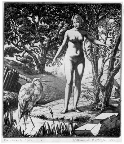The Brook」、1930年。 作： William EC Morgan