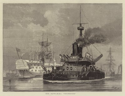 海軍、HMSサンダラー 作： William Edward Atkins
