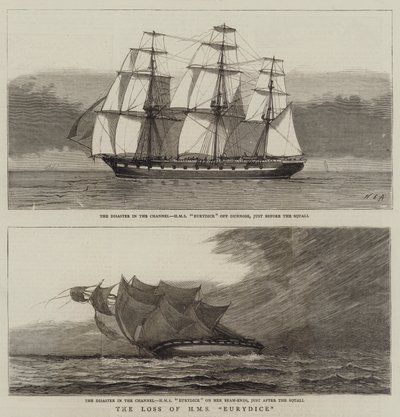 HMS Eurydiceの喪失 作： William Edward Atkins