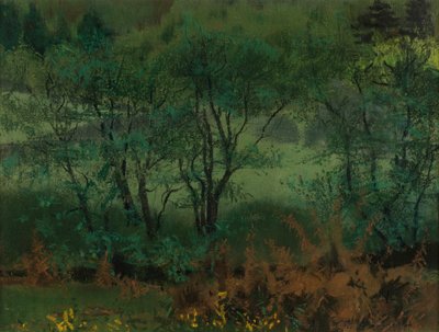 ウッドランドシーン、ブラントレイク 作： William Edward Stott