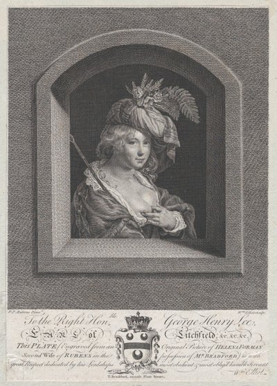 ヘレナ・フォーメントの妹、スザンナ・ランデンの肖像、1763～66年。 作： ウィリアムエリオット