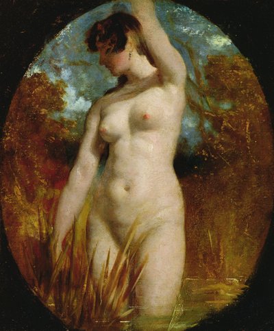入浴客 作： William Etty