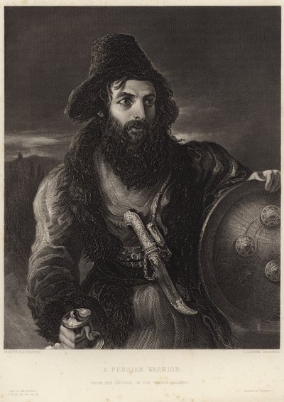 ペルシャの戦士 作： William Etty