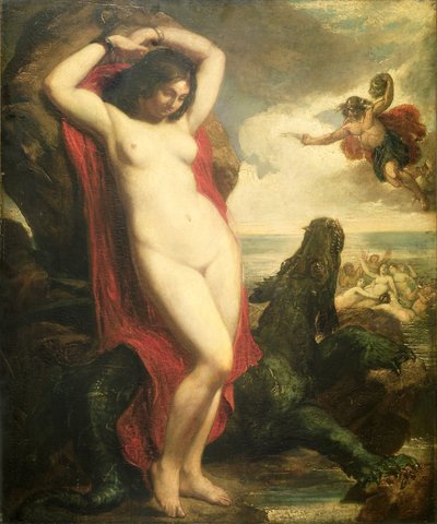 アンドロメダとペルセウス 1840年頃 油彩・カンヴァス 作： William Etty