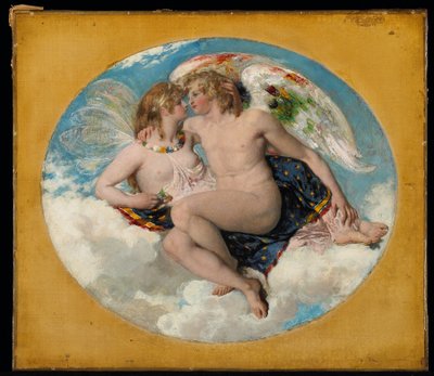 キューピッドとサイケ 作： William Etty