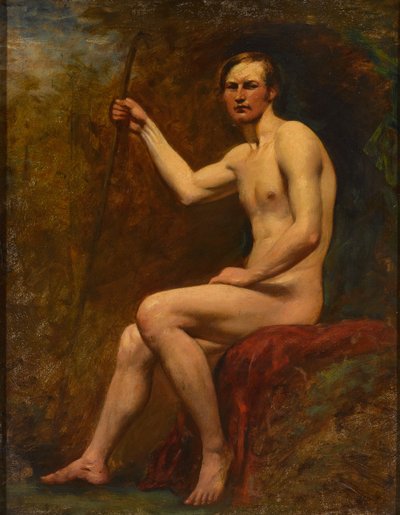 ガードマン・ヒギンズ 1830年頃 （油彩・ボード 作： William Etty