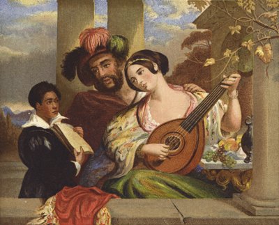 デュエット 作： William Etty