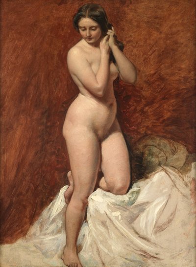 正面からのヌード 作： William Etty