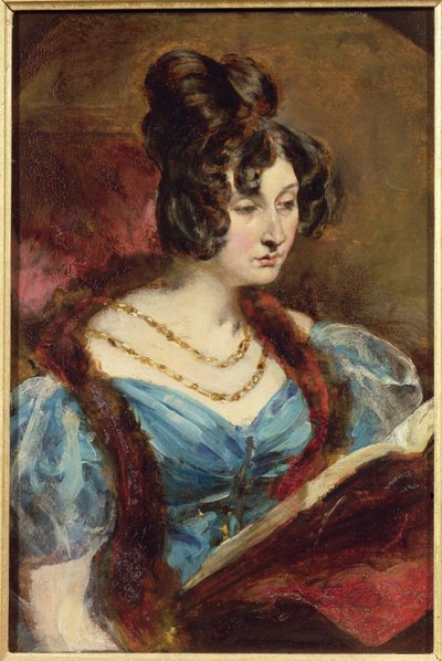 女性の肖像 作： William Etty
