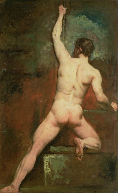 男性ヌードのための習作 作： William Etty