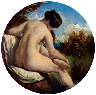 ザ・バザー、19世紀。 作： William Etty