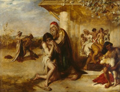悔い改めた放蕩者の父への帰還（1841年以前 作： William Etty