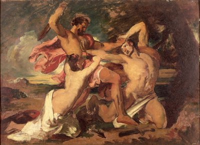 不明な画像 作： William Etty