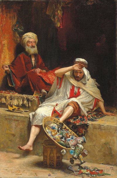 アルナスチャーのフォーチュン、アラビアンナイト、1879年 作： William Ewart Lockhart