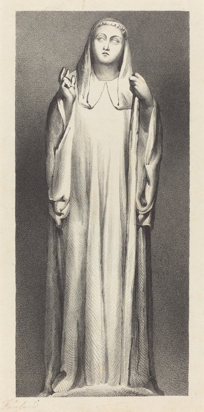 ピーターバラ大聖堂からの図 作： William Fairland after John Flaxman