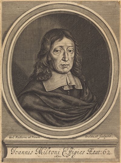 ジョン・ミルトン 作： William Faithorne