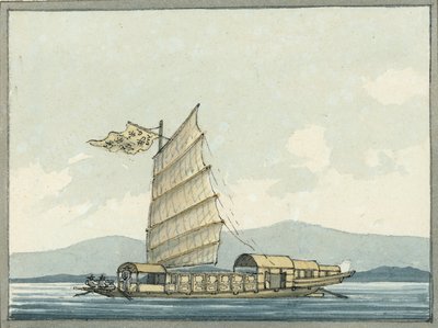 中国の通過船 作： William Ffarington