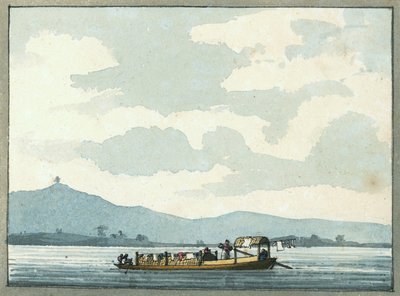 中国の川船 作： William Ffarington
