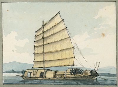 中国の貿易船 作： William Ffarington