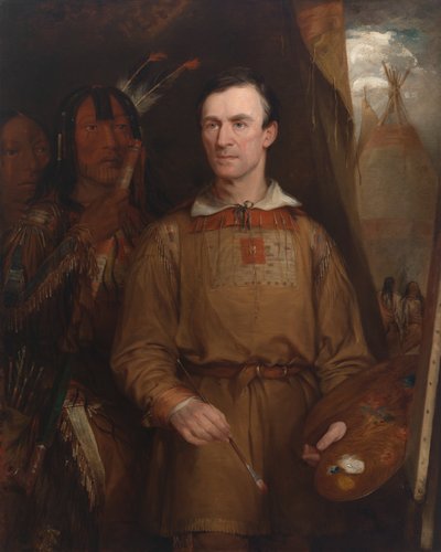 ジョージ・カトリン、1849年 作： William Fisk