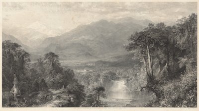 アンデスの心 作： William Forrest, after Frederic Edwin Church