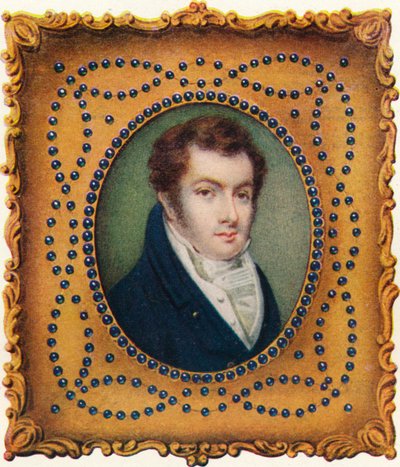ワシントンアーヴィングの肖像、c1820 作： William Foy