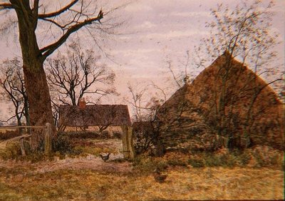 KO514 街から離れて（水彩画） 作： William Fraser Garden