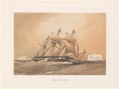 HMS「チャレンジャー 作： William Frederick Mitchell